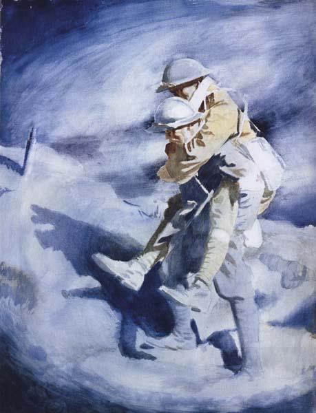 Sir William Orpen Poilu and Tommy China oil painting art